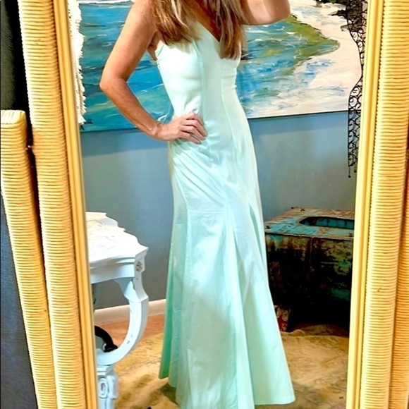 🍈Renato Nucci Paris, Stunning Corseted Back Maxi Dress,Amazing Full Bottom, 6 - Picture 6 of 16